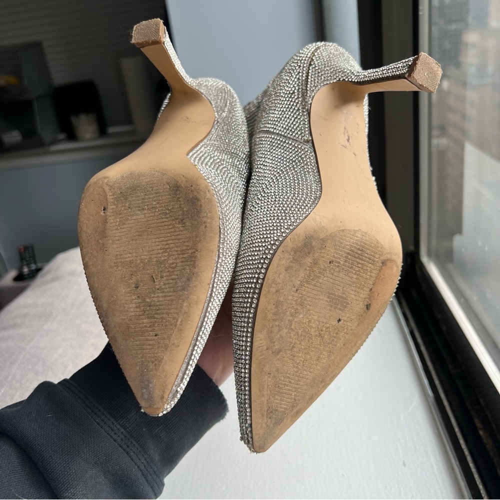 Aqua Rhinestone Booties - Picture 9 of 9